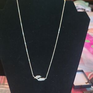 Pretty Bird Gold Leaf Necklace